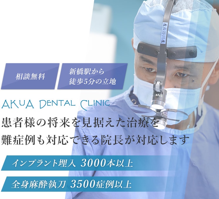 患者様の将来を見据えた治療を難症例も対応できる院長が対応します